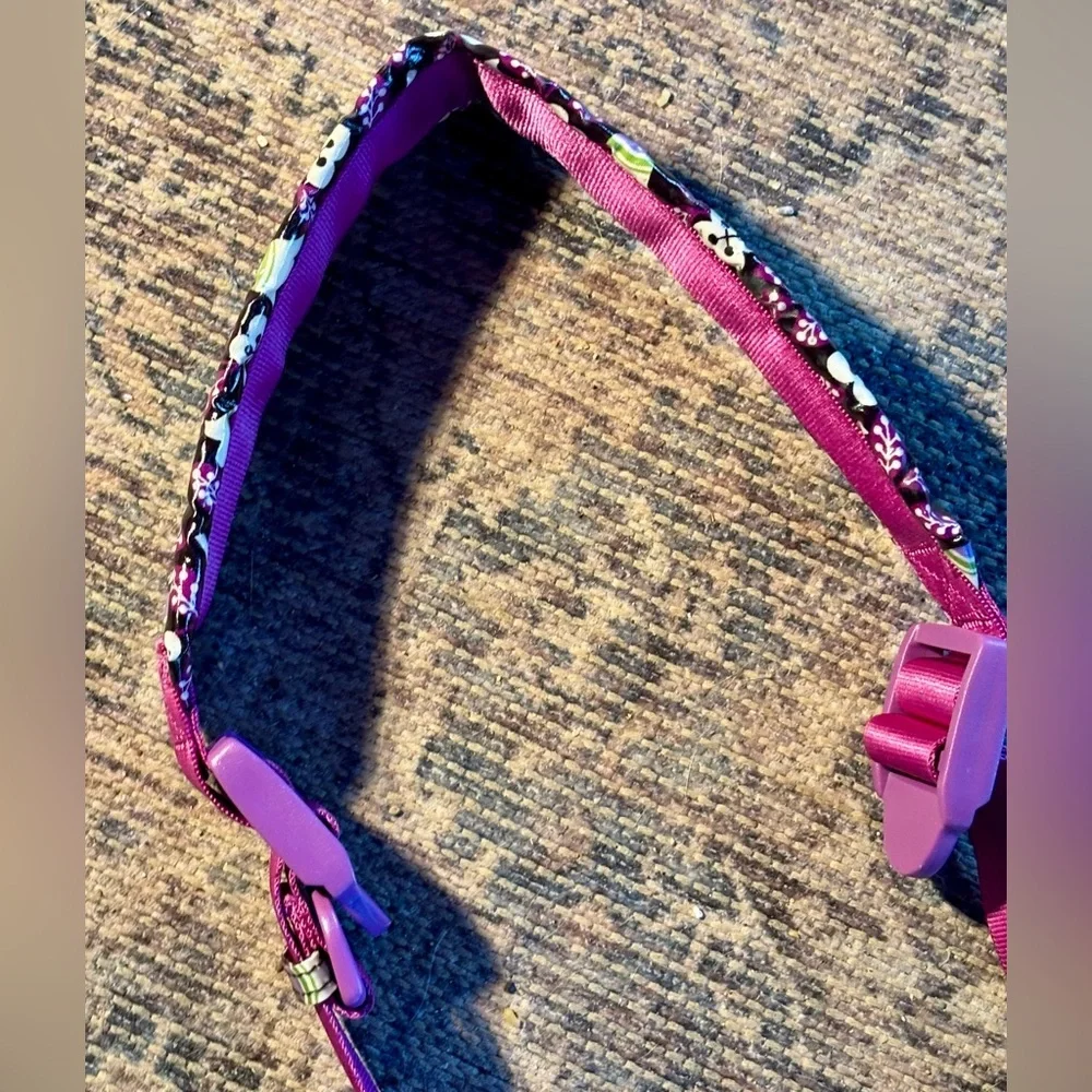 ⭐️Vera Bradley Frill messenger/laptop bag ‘plum petals’⭐️